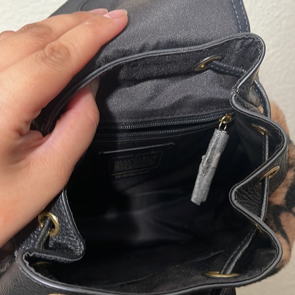 Coach X Jennifer Lopez Pennie Backpack 22 In Signature Shearling - Picture 3 of 7